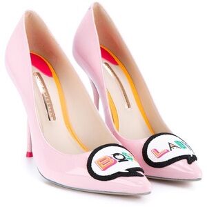 Sophia Webster Boss Lady Patent Leather Pump Size 9